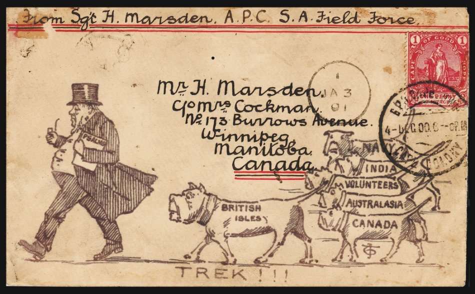 Rare & Valuable Boer war Cover