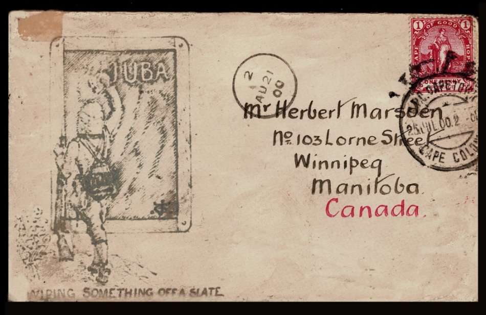 VALUABLE & RARE BOER WAR CARICATURE COVER