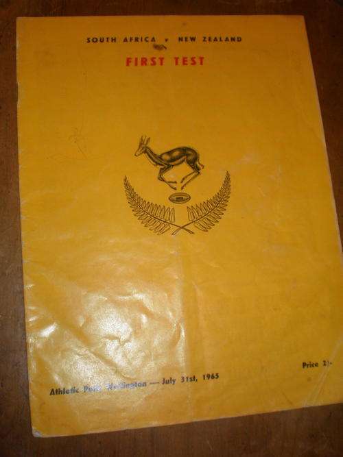 1965 New Zealand v South Africa - 1st Test @ Wellington