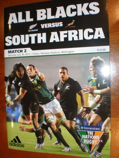 2011 New Zealand v South Africa @ Wellington - Tri Nations