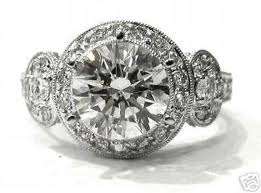 D / VVS1 3.00CT 14kt W/Gold Diamond ring On SALE now ERV R53 200.00