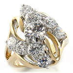 On Special! Size 9 simulated diamond fashion ring