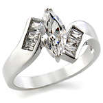 STUNNING ENGAGEMENT RING 1.0ctw CZ Diamond clad in 18ct WHITE gold size 7