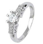 ***R1400.00*** SOLID thick .925 sterling silver 1.0ctw Engagement ring MUST HAVE R1 NO RES