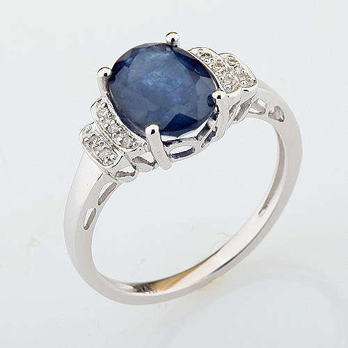**R48 500**72hr DELIVERY!! {FREE CERT} 4.00CT NATURAL DIAMOND & SAPPHIRE 14KT SOLID GOLD RING