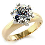 **R1500** VALUE STUNNING 1.00CT 14KT GOLD OVERLAY ENGAGEMENT RING SIZE 9 NO RESERVE AUCTION!!