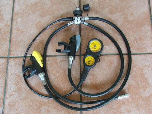 Poseidon Xtreme Regulator with console and Octo