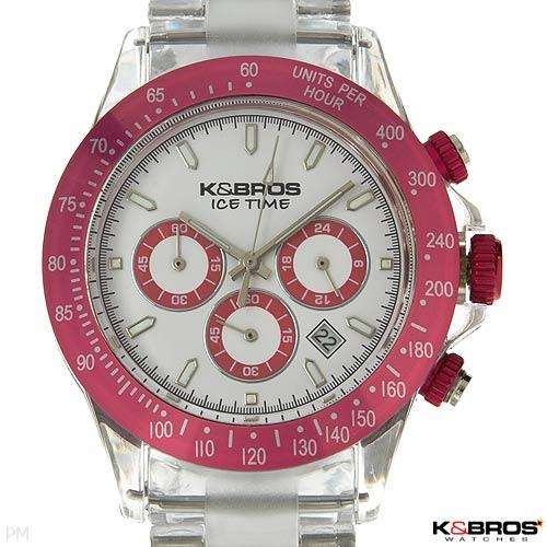 ***R1450***K AND BROS 9511-2 Chronograph Watch