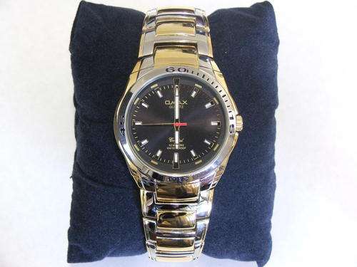 ***VERY MACHO!!!***SILVER AND GOLD WATCH FROM THE OMAX COLLECTION!!!