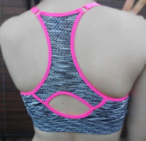 Vicky X-back Padded Sports Gym Active Bra S-XXXL