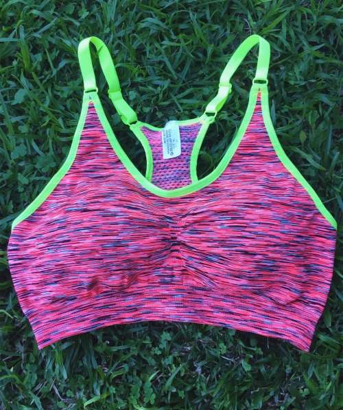 Vicky X-back Padded Sports Gym Active Bra S-XXXL
