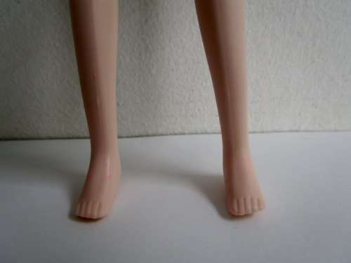 Licca chan doll ( light blue hair ) RARE