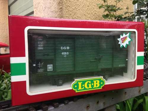 LGB 4135S Goods wagon with sound