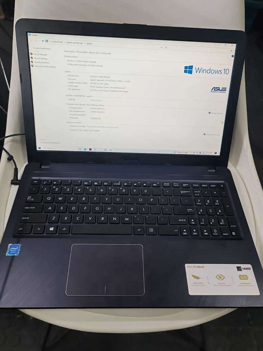 Asus VivoBook , 11.6" Dark Blue Laptop - Intel Celeron N3350, 4GB RAM, 1.10GHz , Windows 10 Home