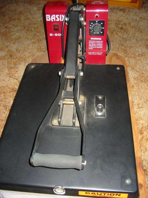 REDUCED PRICE - T-shirt Heat Press - START YOUR OWN BUSINESS FROM HOME