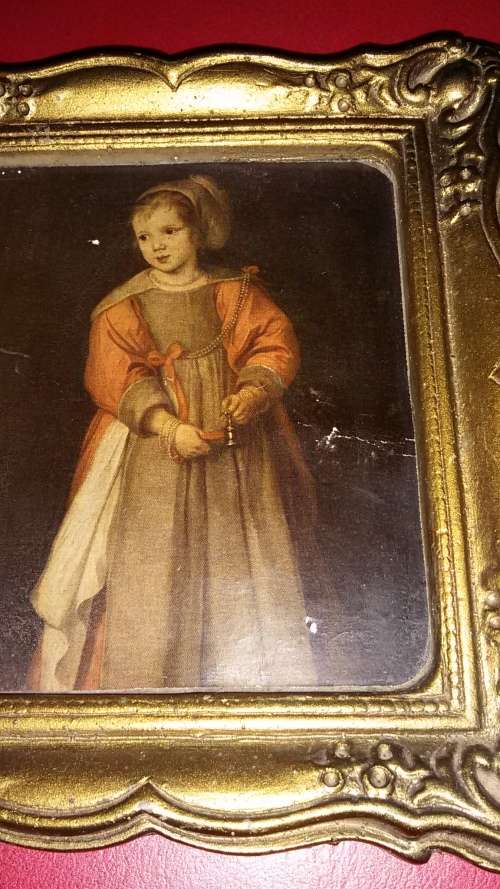 2 Plaster picture frames