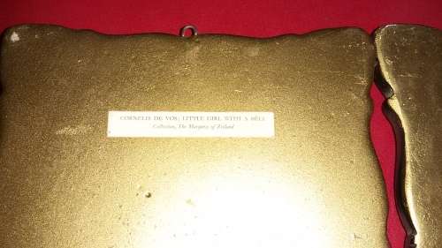 2 Plaster picture frames