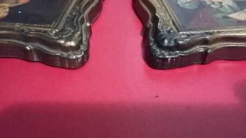 2 Plaster picture frames