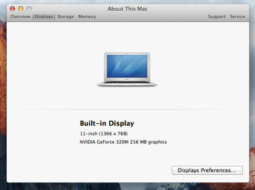 Apple Macbook Air 11 Inch Late 2010