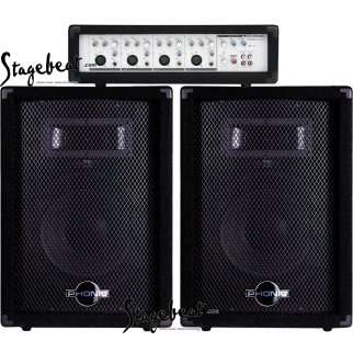 Phonic 408 4 Channel powered mixer combo - NO RESERVE!!!