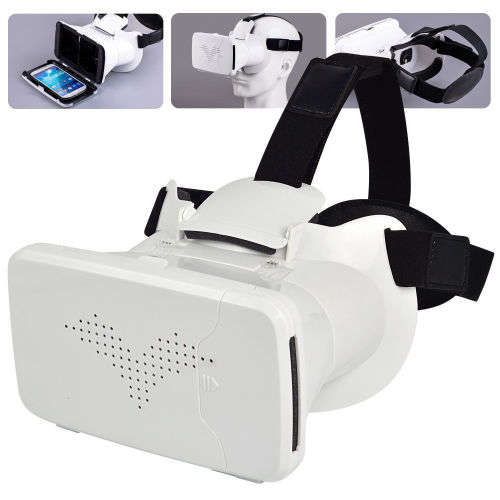 MENGS RIEM 3 VR 3D glasses headset Capacitive Works 3.5 ~ 6.0 Mobile Phones