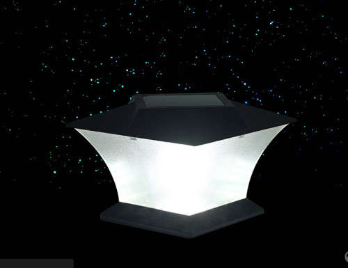 Bright 18 LED Solar Power Cap Light  Outdoor Garden Yard