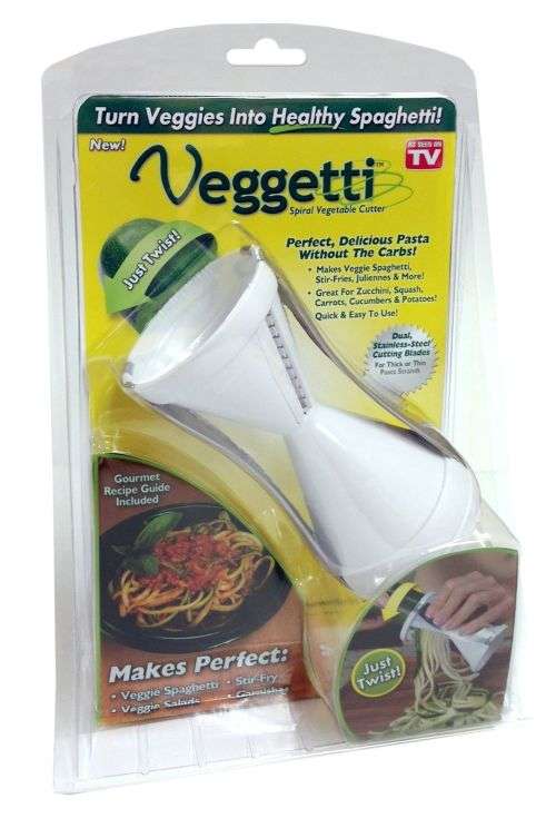 Veggetti Kitchen Spiral Vegetable Zucchini Squash Carrot Potato Cutter Peeler