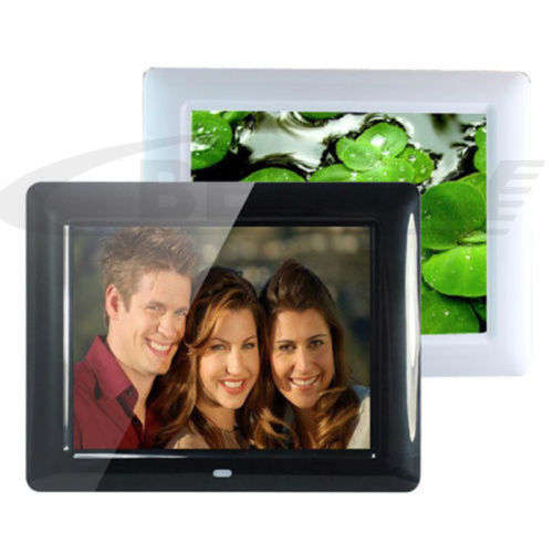 7" HD TFT-LCD Digital Photo Movies Frame Alarm Clock MP3 MP4 Player Remote