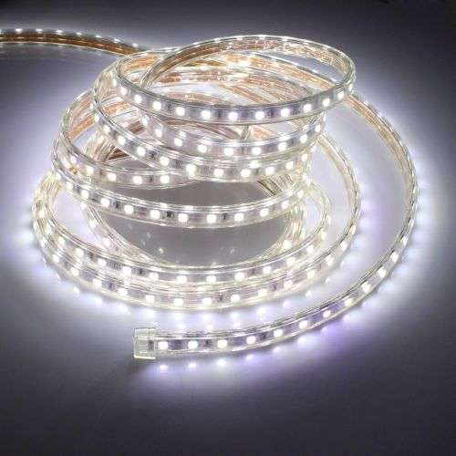 6 colour 100M 220V SMD5050 Waterproof Flexible LED Strip Rope Celling Lighting (1pcs pulg free)