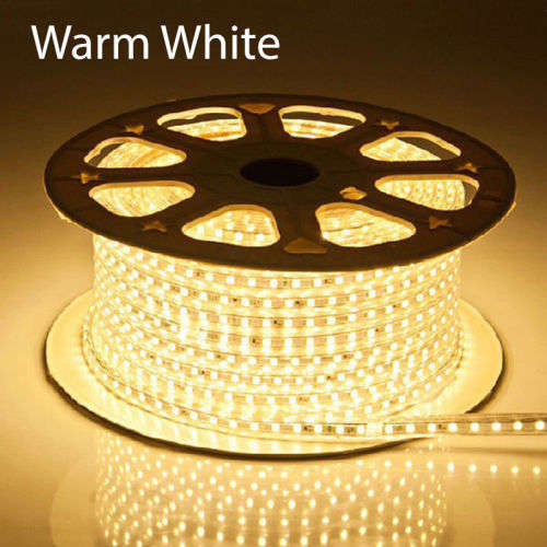 6 colour 100M 220V SMD5050 Waterproof Flexible LED Strip Rope Celling Lighting (1pcs pulg free)