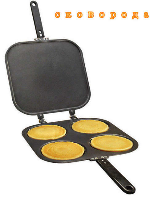 Perfect Pancake Maker Pan Omelet Maker Egg Cake Baking Tool Four Hole Mould Pan Mould Pancake Maker