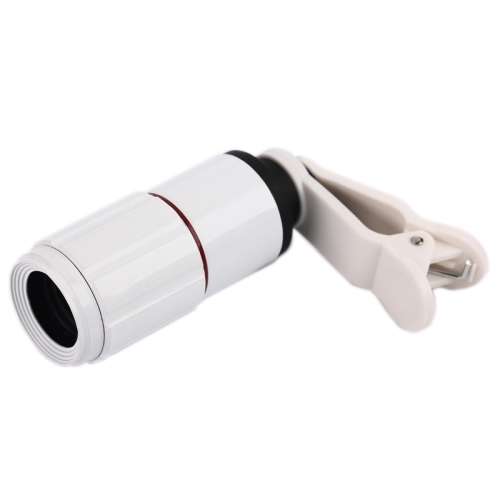 Universal 8x Zoom Telescope Telephoto Camera Lens with Clip for Mobile Phone