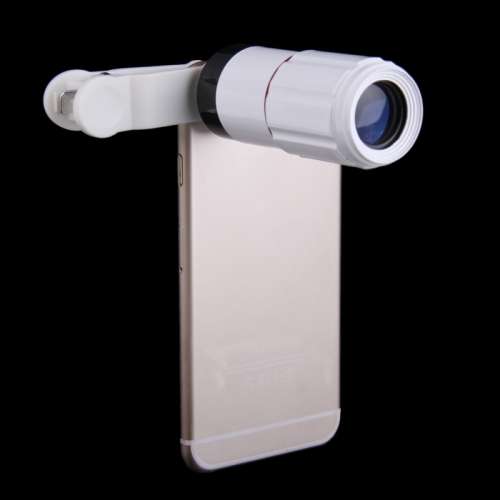 Universal 8x Zoom Telescope Telephoto Camera Lens with Clip for Mobile Phone