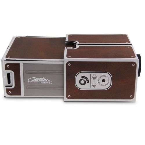 Portable DIY Cardboard Smart Phone Projector Cinema Mini Projector Toy Gift