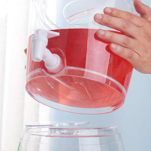 9L Drink Dispenser Commercial Cold Ice Beverage  Dispenser Juice Party