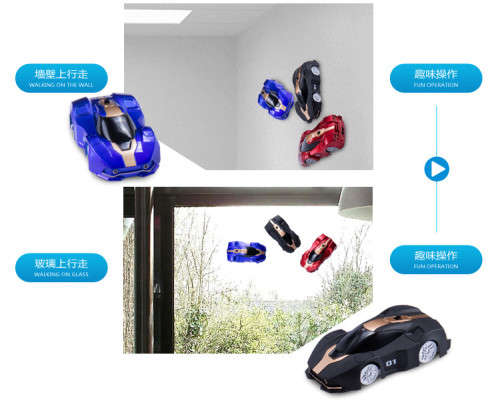 Infrared Control  Wall Climbing Climber RC Car Ceiling Running  Kid Toy Gift