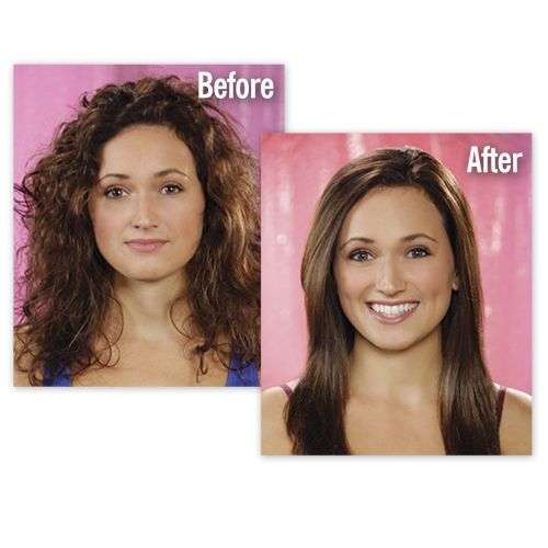 Simply Artifact LCD Ceramic Hair Straightener Brush Hair Straight Combs