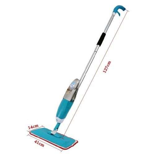 New Water Spray Mop Household Floor Cleaner 360 Spin Head Mop Dust Cleaner