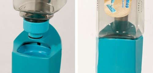 New Water Spray Mop Household Floor Cleaner 360 Spin Head Mop Dust Cleaner