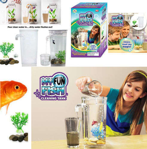 My Fun Fish Self Cleaning Tank Complete Aquarium Setup Brand