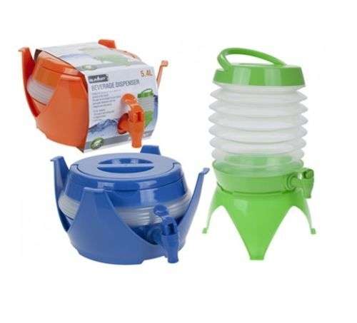 5.4L Summit Collapsible Beverage Drink Water Dispenser  Stand Up