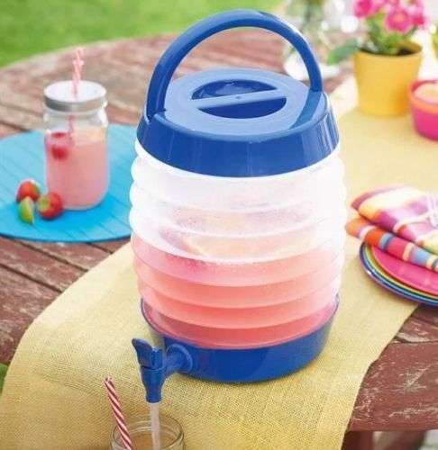 5.4L Summit Collapsible Beverage Drink Water Dispenser  Stand Up