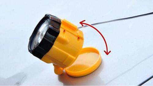 In Car 12v Mini Spotlight - Magnetic Base - Spotlight runs from 12v Socket