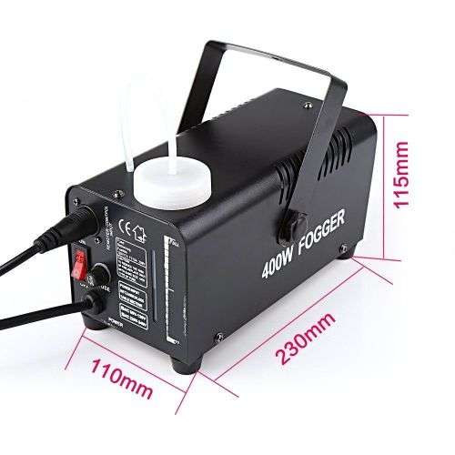 400W Remote DJ Disco Party Smoke Mist Fog Effect Mountable Machine Christmas