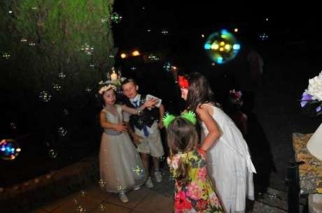 Automatic Deluxe 16 Wand Bubble Maker Machine Auto Blower For DJ Party Kids Fun