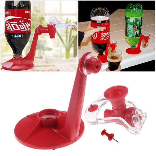 Soda Drink Dispenser Gadget Coke Party Drinking Fizz Water Saver Machine Tool