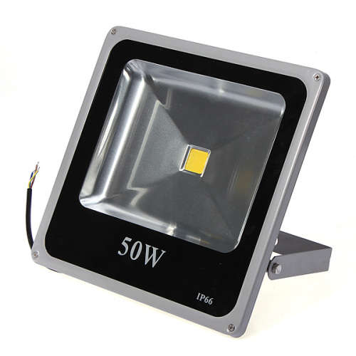 50W Slim LED Floodlight Cool White Waterproof IP66 Outdoor Garden Home Landscape