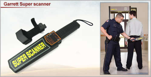 METAL DETECTOR SCANNER RILEVATORE METALLI LED VIBRAZIONE SUPER SCAN