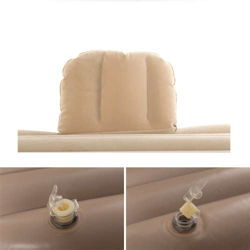 Inflatable Travel Holiday Camping Car Seat Sleep Rest Spare Mattress Air Bed