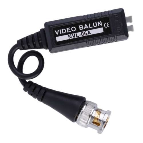 1 Pair HD CCTV Via Twisted Video Balun Transmitter for CVI/TVI/AHD 0-500m DE